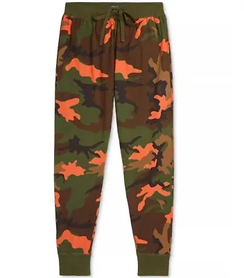 Polo RALPH LAUREN Men's Pajama Joggers Multicolor Camo Cotton S/M/L/XL • $39.95