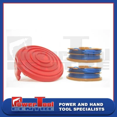 £9.99 • Buy Qualcast Spool Cover Cap X1 & Line X2 GT25 GGT3503 GGT350A1 Strimmer Trimmer
