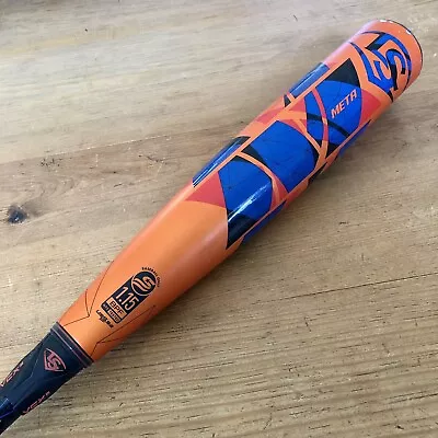 Louisville Slugger META 30” 20 Oz BBCOR (-10) Baseball Bat SLMTX10L 2022 Orange • $145