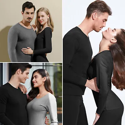 Thermal Underwear For Men Long Johns With Fleece Lined Long Underwear Set Huntin • $15.99