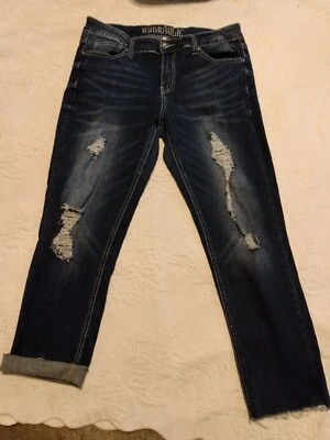 $19.99 • Buy Hydraulic  Lola  Curvy Skinny Capris Size 13