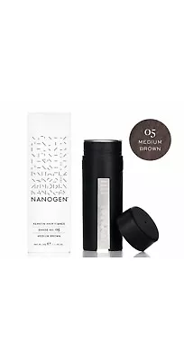 Nanogen Keratin Hair Fibres Shade No 5 Medium Brown 30g Brand New Long Expiry • £21.95