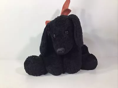 Vintage Mary Meyer “Flip Flops” Black Dog 12” Stuffed Plush Dog 1999 FREE SHIP • $19.99