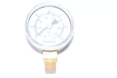 MARSH 0-210 KPa 0-30 PSI Pressure Gauge  • $9.99