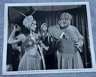 Sexy Maria Montez Billy Gilbert ARABIAN NIGHTS Original 1942 8x10 Movie Still • $20