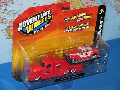 Maisto Adventure Wheels Missile Tow Flatbed / 1937 Ford Coupe *brand New & Rare* • $29.99