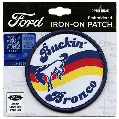 Ford Bucking Bronco Patch American Automotive Company Embroidered Iron On • $13.99