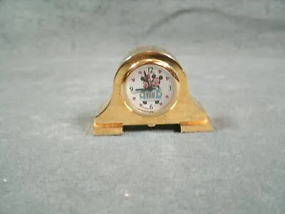 Walt Disney Mickey And Minnie Mouse Miniature Clock In Working Condition • $14.99
