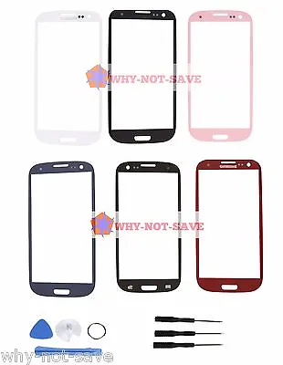 Front Screen Glass Replacement Part For Samsung Galaxy S3 SIII Phone Display New • $31.75