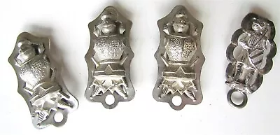 SET Of 4 ANTIQUE SWORD HANGER HOLDERS For MASONIC KNIGHT Of TEMPLAR UNIFORM BELT • $44