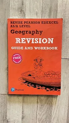 Edexcel AS/A Level Geography Revision Guide And Workbooks Various Publishers • £12