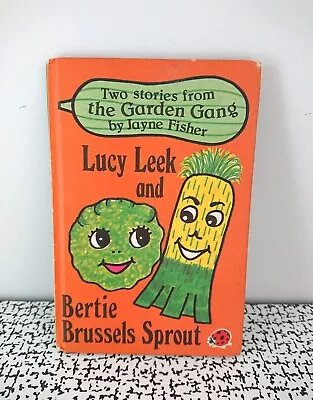 70s Vintage Retro🐞Ladybird Book Garden Gang Lucy Leek & Bertie Brussels Sprouts • £5