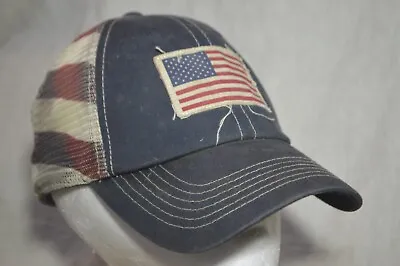 USA FLAG Blue Adjsutable Baseball Cap Hat By Captivating READ!!! • $10.99