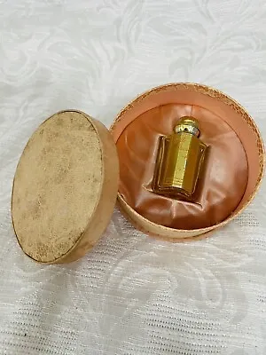 Vintage Evyan White Shoulders 1/4 Oz Perfume Round Original Lace  Display Box • $10