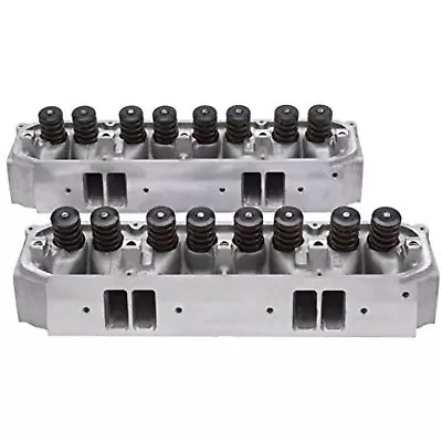 Edelbrock E-Street 5090 Cylinder Heads Pair  75cc Big Block Chrysler Mopar 440 • $1690