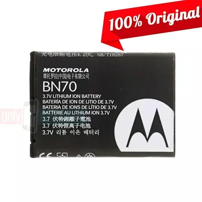 Original Motorola BN70 Battery For  Debut I856 Karma QA1 Hint QA30 W845 MT8110 • $10.87