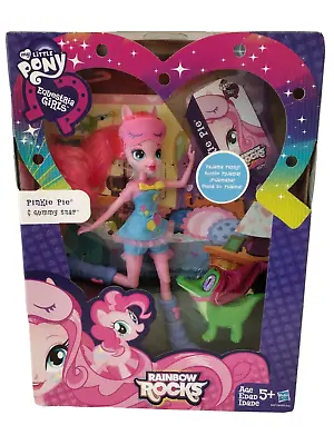 NIB My Little Pony Equestria Girls: Rainbox Rocks Pinkie Pie & Gummy Snap • $21.50