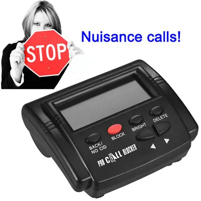 CT-CID803 Caller ID Box Call Blocker Call ID LCD Screen For Fixed Telephone A3D4 • $24.56