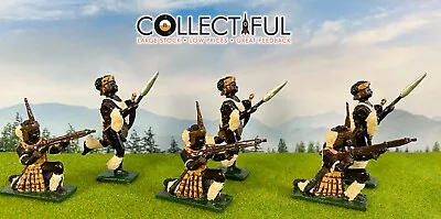 Marlborough Mf38 - Zulu Warriors 1879 - 6x Lead Figure Set - Britains Size Mib🔥 • $56.99