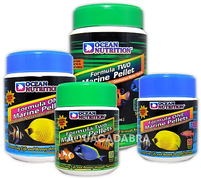 Ocean Nutrition Formula One & Two Marine Pellets Fish Food Aquarium Tank • £12.35