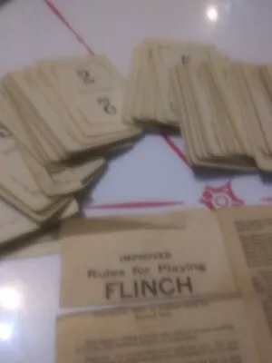 Vintage Flinch Parlor Cards • $1.50