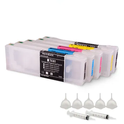 5x700ml TT6361-T6364 Ink Cartridge For Epson Stylus Pro 7700 9700 7710 Printer • $360