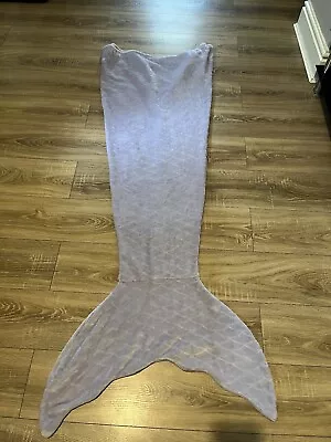 Lilac Fleece Mermaid Blanket Bnwot • £4