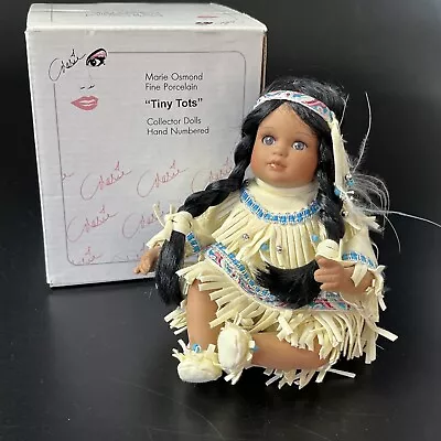 Marie Osmond Chenoa Native American Indian Tiny Tot Doll W/Box (No Certificate) • $18.99