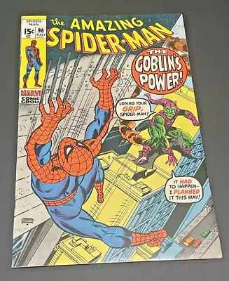 Amazing Spider-Man #98 Comic Book Nice! 1971 Drug Story Green Goblin NM • $221.85