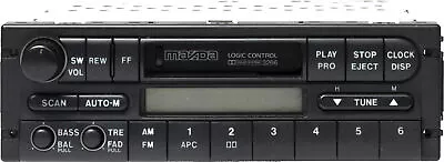 1995-1996 Mazda 626 AM FM Radio Receiver Cassette Player Model Number GCIN669C0 • $75