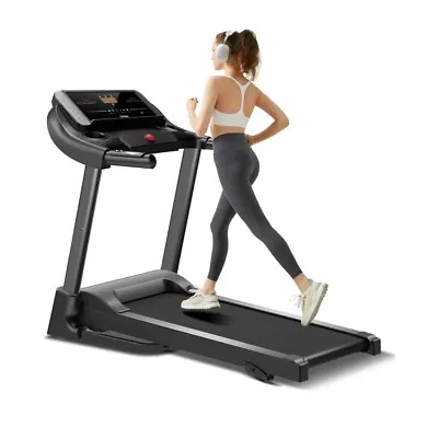 Fitness Home Folding Incline Treadmill With Pulse Sensors 300 Lbs Capacity • $287.99