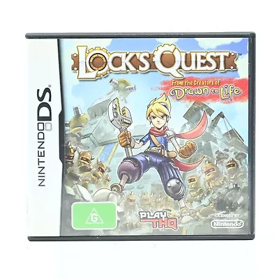 Lock's Quest - Nintendo DS Game - PAL - FREE POST! • $14.99