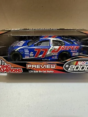 Robert Pressley #77 Jasper Engines 1/24 Diecast Racing Champions 2000 • $8.79