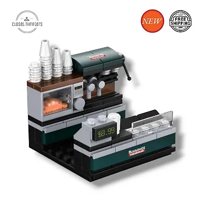BUNNINGS WAREHOUSE BUILDING BLOCK CAFE - Limited Edition Brand NEW 75 Pcs 6+ • $29.99