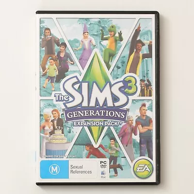 The Sims 3: Generations (Expansion Pack) Game For PC & Mac • $8.95