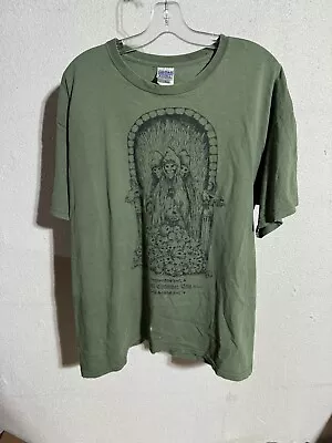 Vintage 2007 Burial Chamber Trio T Shirt XL Drone Doom Metal Band Sunn O Sleep • $69.99