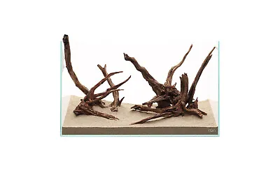 Ada Aqua Design Amano Authentic Horn Wood Driftwood - Rare Discontinued Size M • £75.98