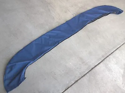 BLUE BIMINI TOP BOOT COVER BAG SOCK MARINE BOAT Shade Canopy 80  Wide 73 74 75 • $39.95