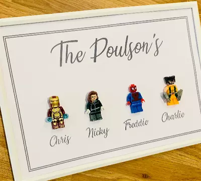 Superhero Gifts | Personalised Superhero Gifts | Superhero Frames | Marvel Gifts • £18.99