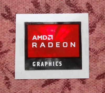 AMD Radeon Graphics Sticker 16.5 X 19.5mm 2020 Version Case Badge • $1.99