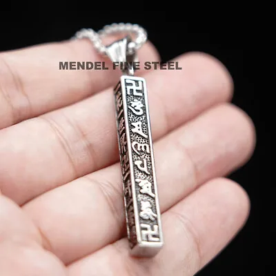 MENDEL Mens Womens Boy Buddhist Lucky Protection Amulet Pendant Necklace For Men • $12.99