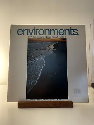 ENVIRONMENTS Disc 1 - Syntonic Research Atlantic - 12  Vinyl Record LP - Ex • $10