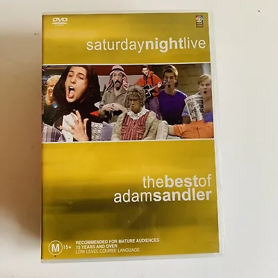 Saturday Night Live - The Best Of Adam Sandler - DVD Region 4 - Free Post • $6.60