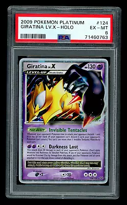 $39.95 • Buy Giratina LV X. Platinum Pokemon Card 124/127 EX-MT PSA 6 (G803)