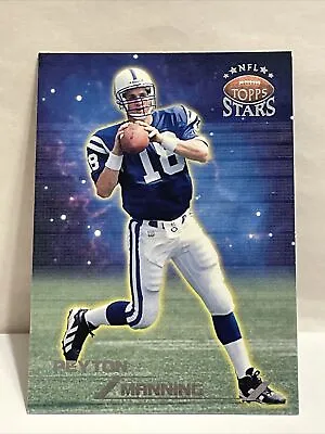 1998 Topps Stars Peyton Manning Silver Card#67 Ser#1870/3999 NM/Mint Condition • $12.99