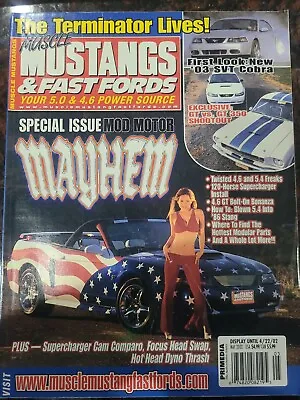 Muscle Mustangs & Fast Fords MM&FF Back Issue May 2002 • $10.99