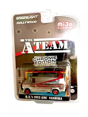 GreenLight B.A.'s 1983 GMC Vandura The A Team Chase LE Chrome Edition 51225 1:64 • $55