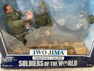 NEW Iwo Jima Soldiers Of The World ~ World War II ~ 2 12  Action Figures Dolls • $25