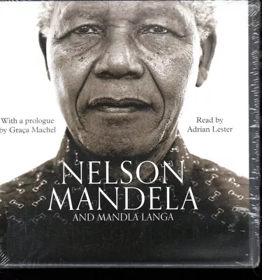 NELSON MANDELA By Nelson Mandela & Mandla Langa - 11xCD Audiobook *NEW & SEALED* • £4.74