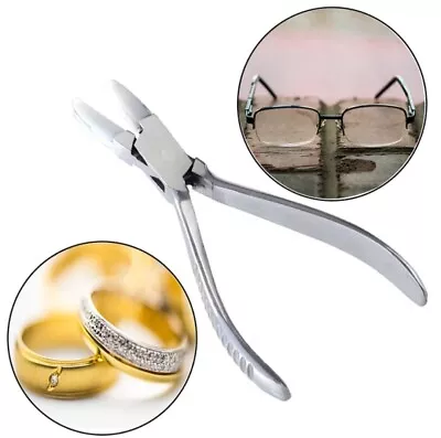 £7.39 • Buy Flat Nose Pliers Double Nylon Jaw Optical Glasses Jewellery Making & Craft Tools